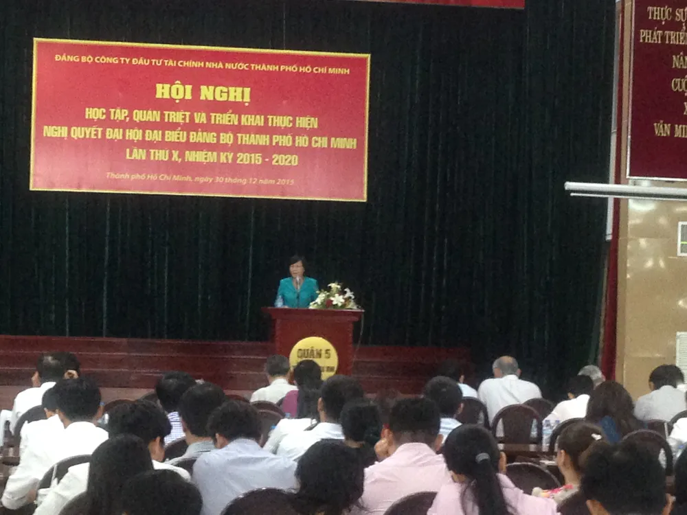 Gần 670 cán bộ HFIC quán triệt Nghị quyết Đại hội X Đảng bộ TPHCM